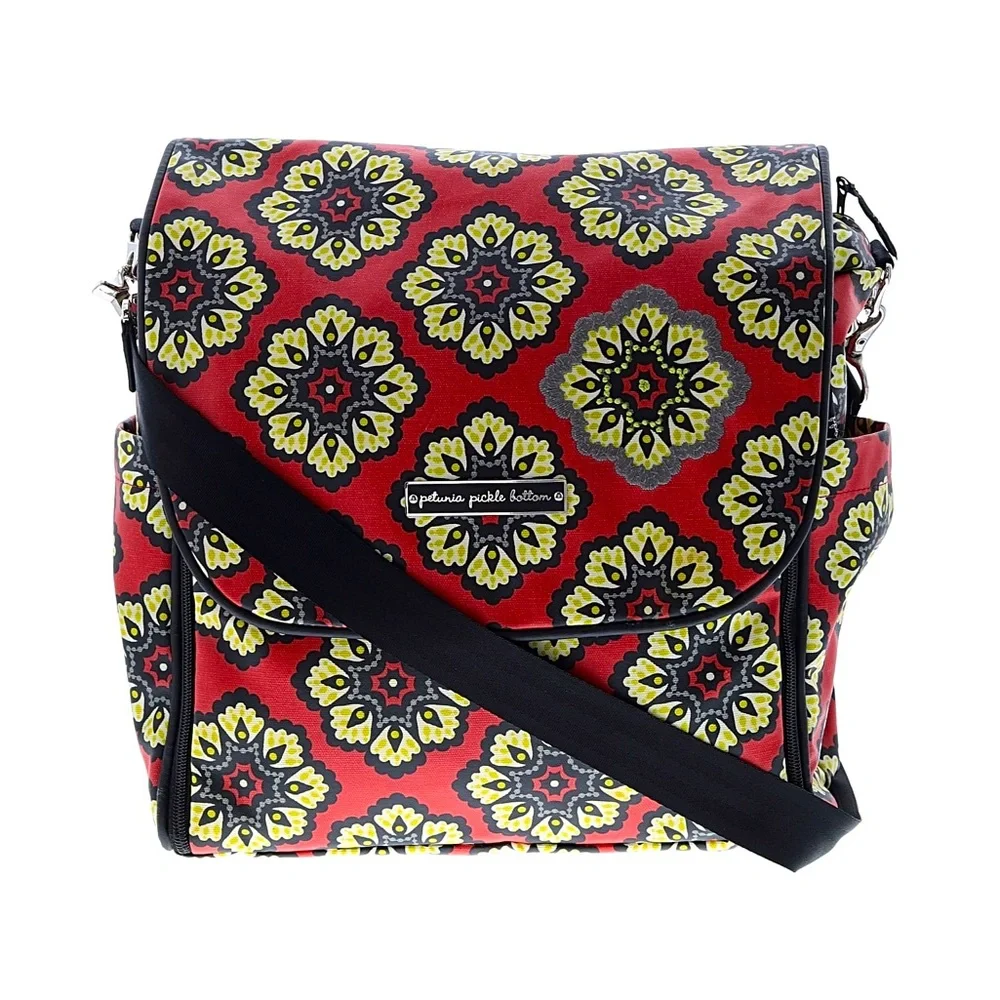 Petunia Pickle Bottom Cross Body Backpack Diaper Bag 18x15x5